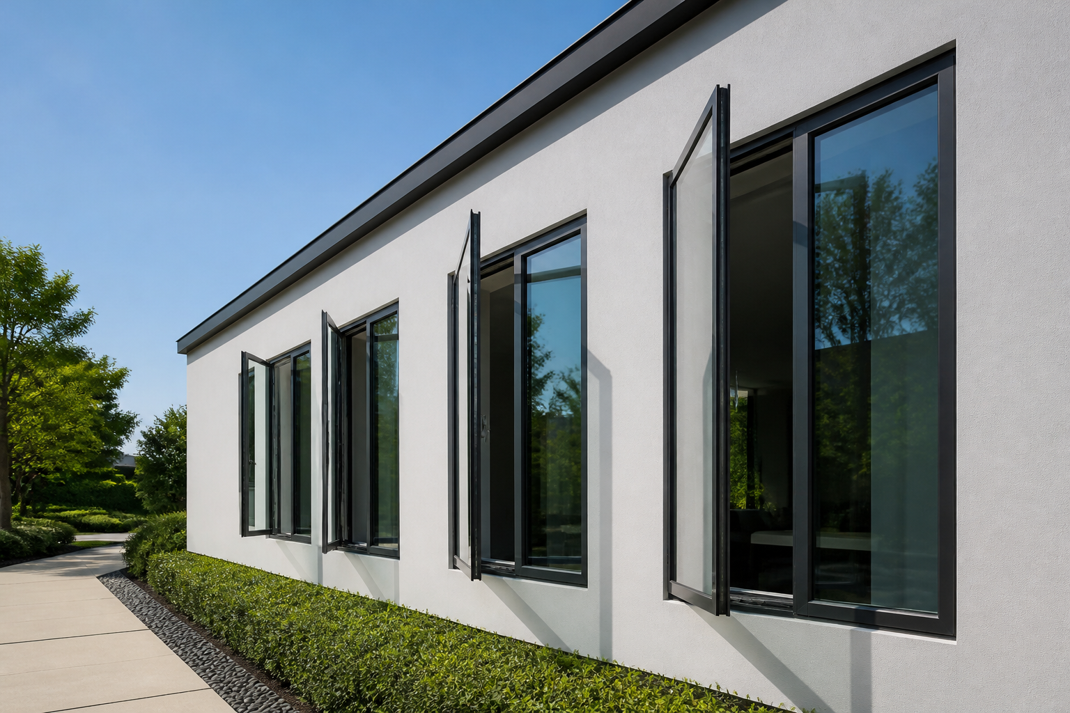 VLX 80 Casement Window in Austin, TX | Juniper Windows Austin - detail 6