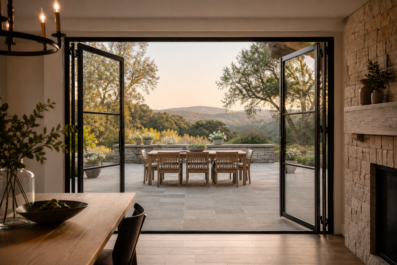 VLX 100 Double Swing / French Door in Austin, TX | Juniper Windows Austin - detail 6