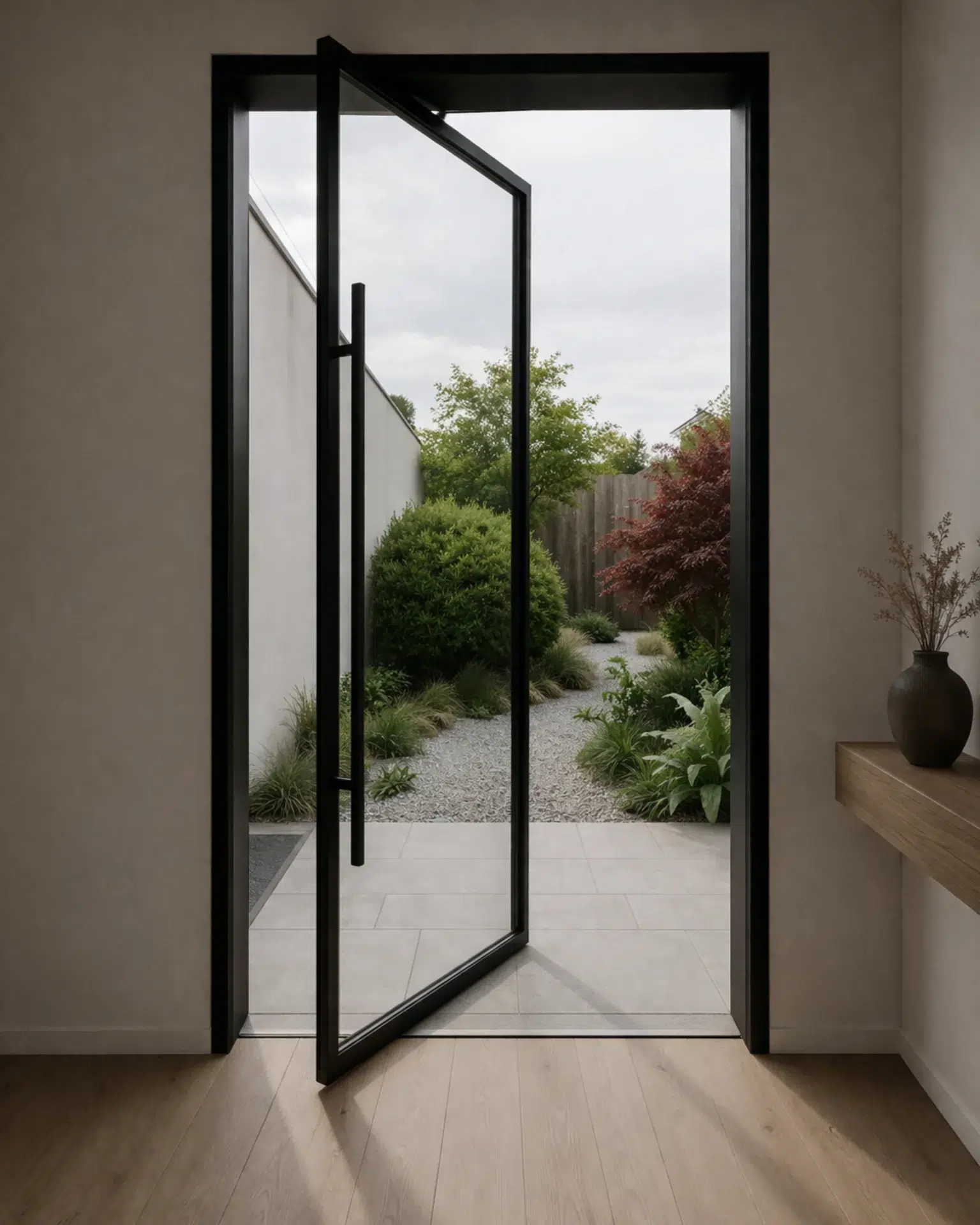 VLX 100 Pivot Door in Austin, TX | Juniper Windows Austin - detail 1